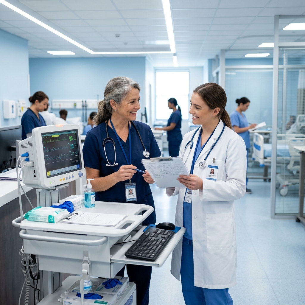 Clinical hospital training setting