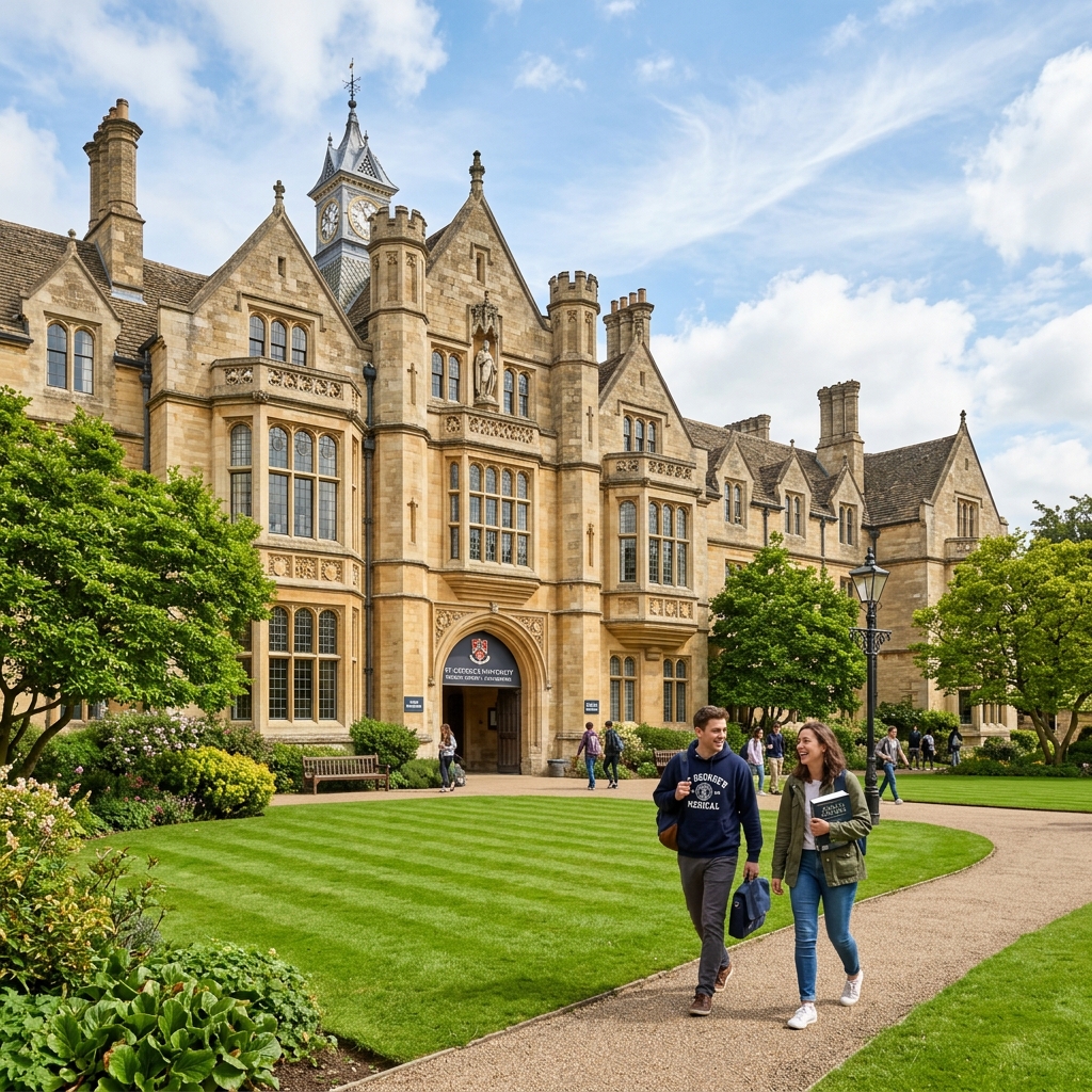 Presbyterian architecture of a historic British medical school